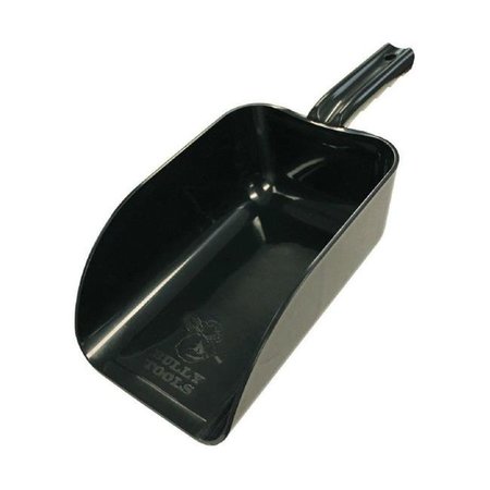 BULLY TOOLS Bully Tools 227589 6.5 in. Poly Hand Scoop - Black; Small 227589